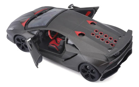 Bburago 1:24 Lamborghini Sesto Elemento Gris Metalizado 18-21061