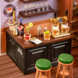 Robotime Puzzle 3d Leisurely Cheers Bar Rolife Dw012