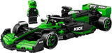 LEGO Speed Champions Coche de Carreras KICK Sauber F1 77247