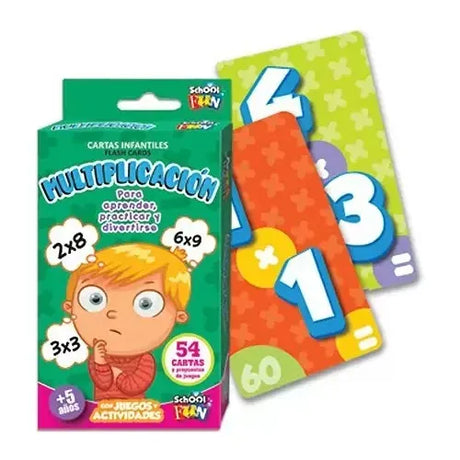 Cartas Educativas Multiplicacion CL-107