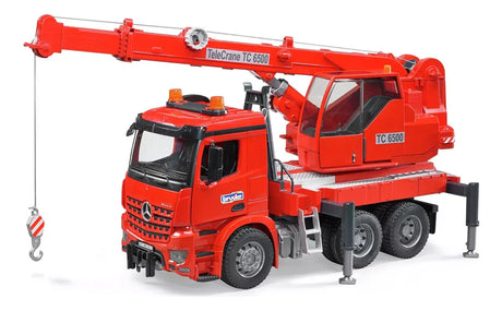 Bruder Camion Mercedes Benz Grua telescopica con luz y sonido BRU3670