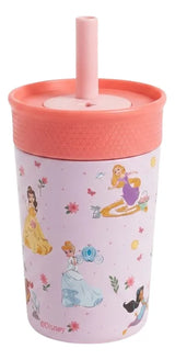 Vaso Termico Infantil 350ml Princesas Disney Clandy DPR8376