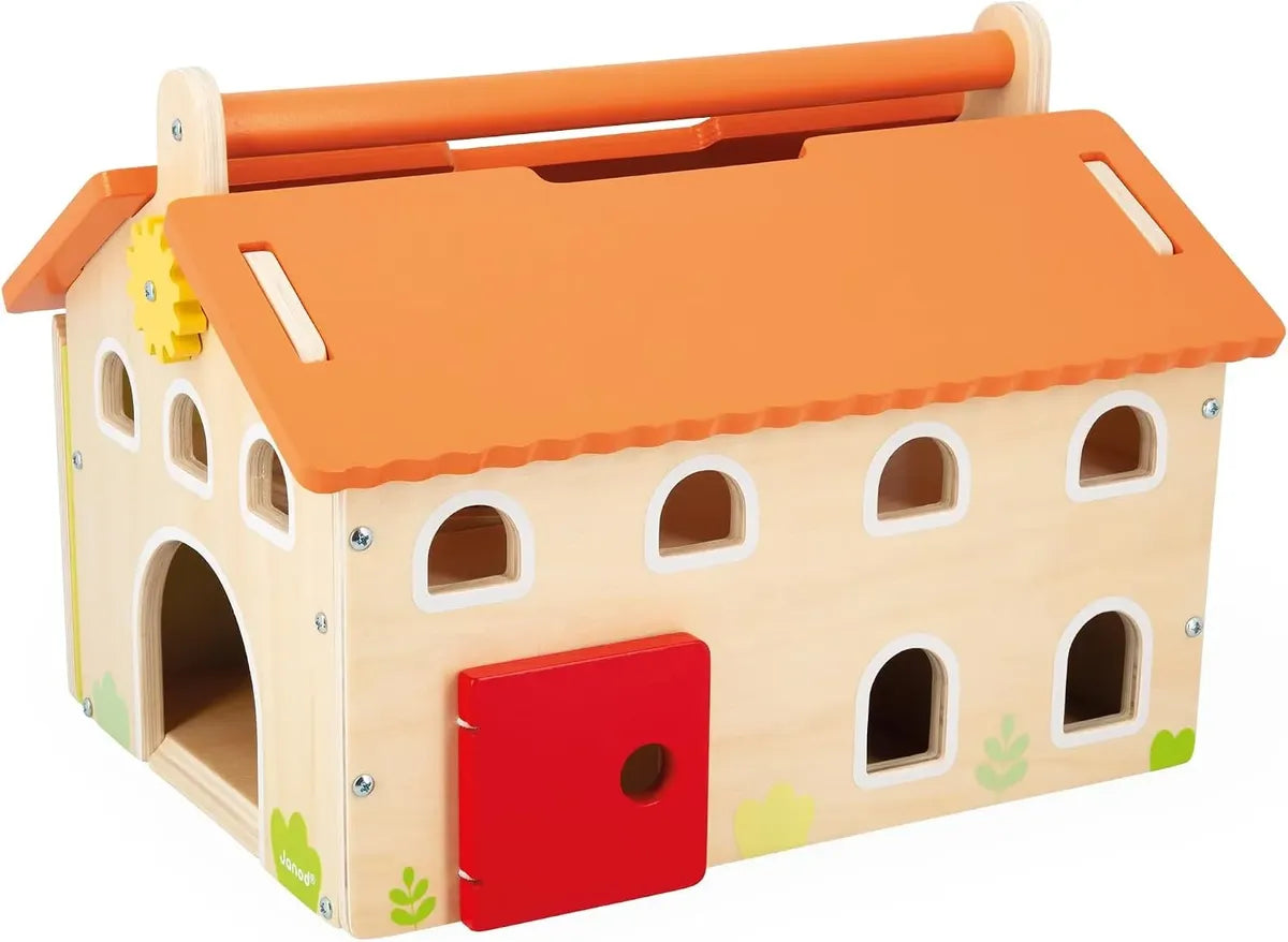 Janod Mi Primera Granja Didáctica De Madera J03318