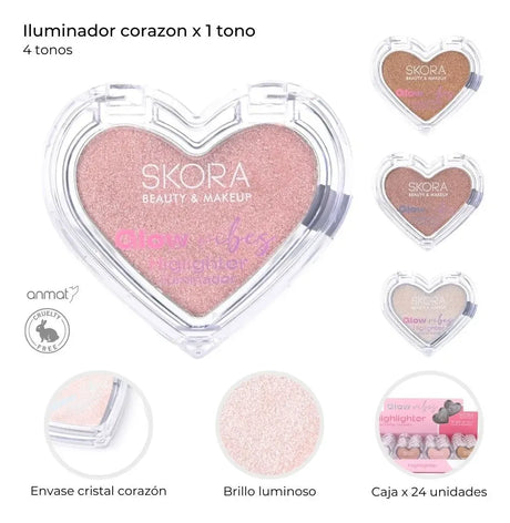 Skora Beauty Iluminador Corazon 39576