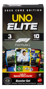 Booster Juego De Cartas UNO Elite Formula 1 JLV43
