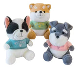 Peluche Perro Sweater 21cm 1005-74