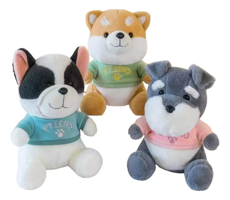 Peluche Perro Sweater 21cm 1005-74