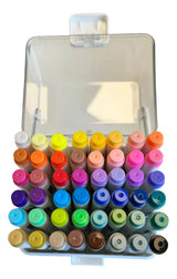 Marcadores Acrílicos con Estuche X48 Colores SL7104