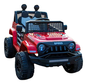 Auto A Bateria Todo Terreno Roja HM6588