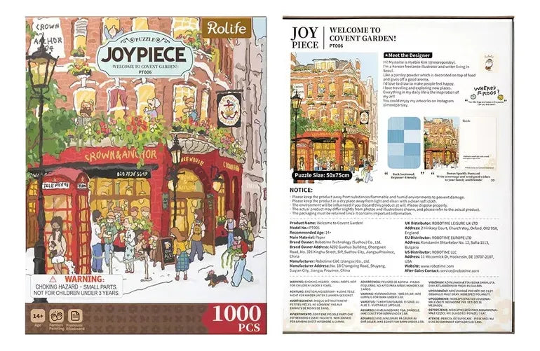Robotime Puzzle Covent Garden 1000 piezas Pt006 Rolife