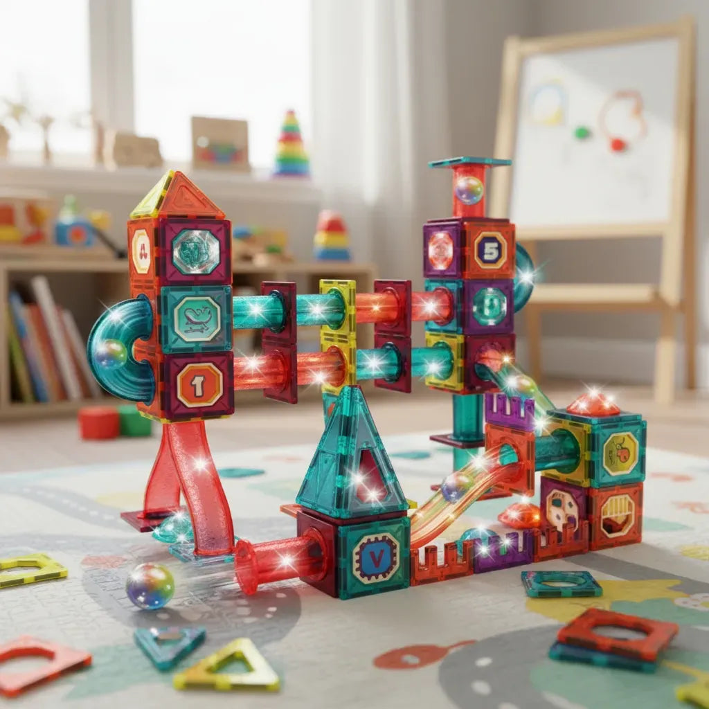 Bloques Magnéticos con Luz Stem 166PCS 2797118
