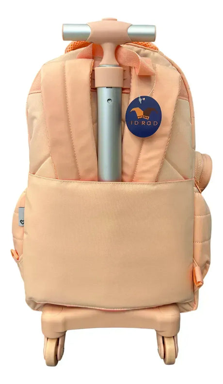 Mochila Carrito Escolar 18 Pulgadas Sl2501 Kinderland Rosa