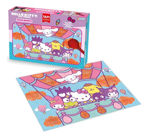 Puzzle de 48 piezas con lupa de Hello Kitty KTY09844