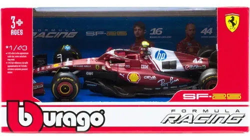 Bburago 1:43 Ferrari SF-25 F1 2025 #44 LEWIS HAMILTON 18-36853