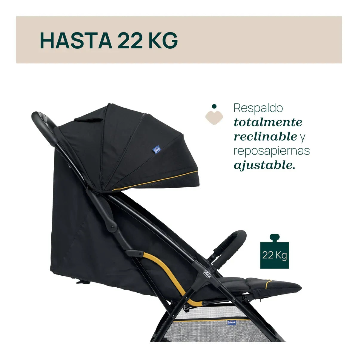 Chicco Coche De Paseo Glee Playful Black 0808706875 27680