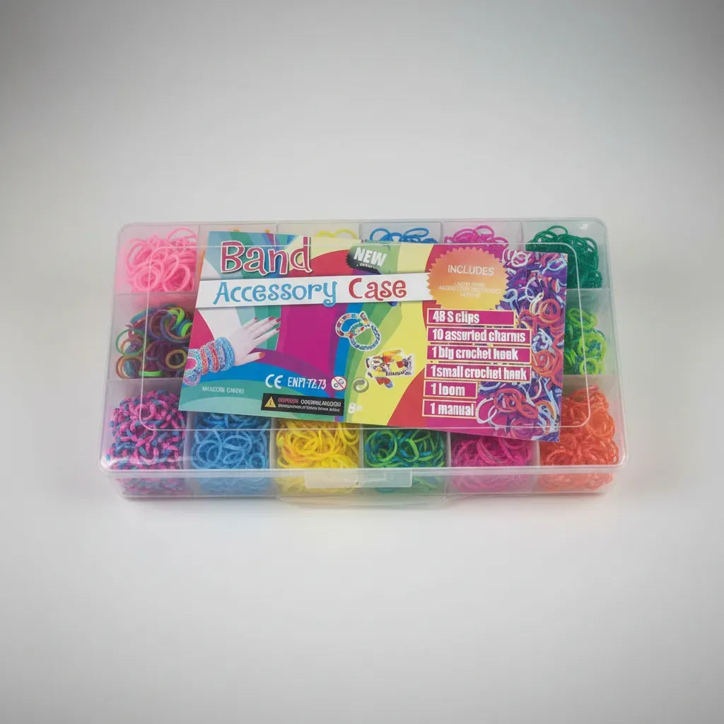 Caja De Gomitas Pulseras y Telar 294 Grs KL371 Shine