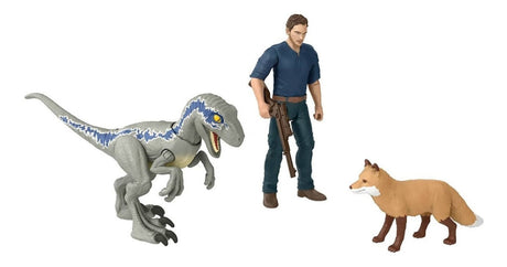 Jurassic World Dr. Alan Grant & Dimetrodon Mattel Hdx46