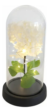 Flor Artificial Cupula Con Luz Surtido 21cm Kl792