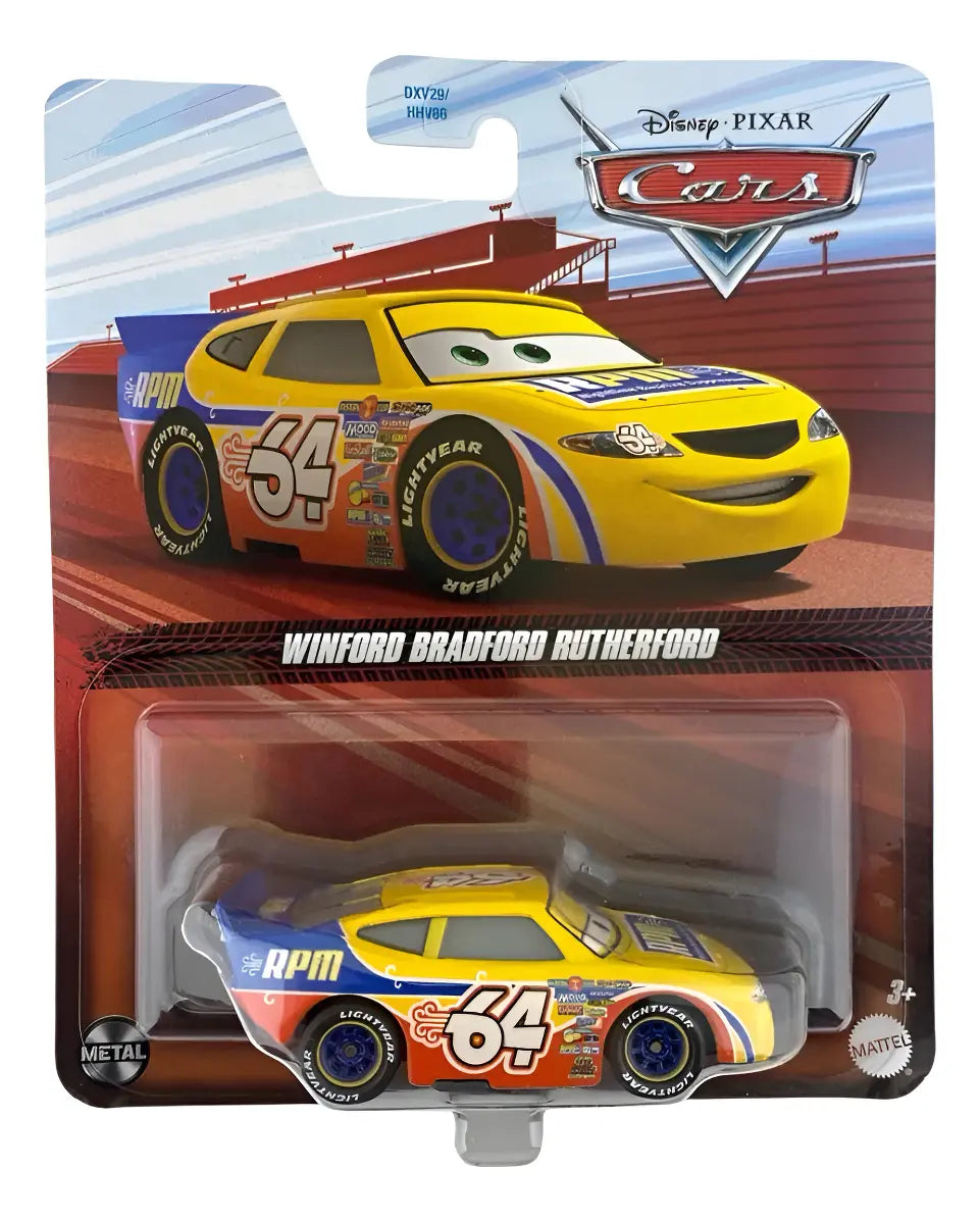 Autitos Cars Disney Pixar Escala 1.55 Dxv29 Mattel