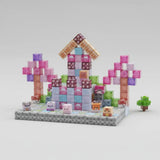 Bloques Magnéticos Cubos Steam Minecraft Pink Shine 2960018