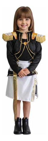 Disfraz Guerrera Golden Pollera T2 KP1015
