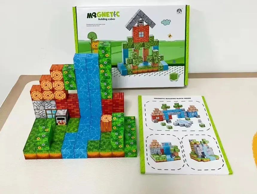 Bloques Magnéticos Cubos Steam Minecraft Shine 2960033