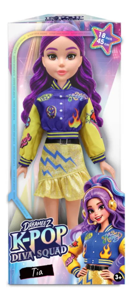 Kpop Diva Squad Muñeca Articulada 45cm Lad81160
