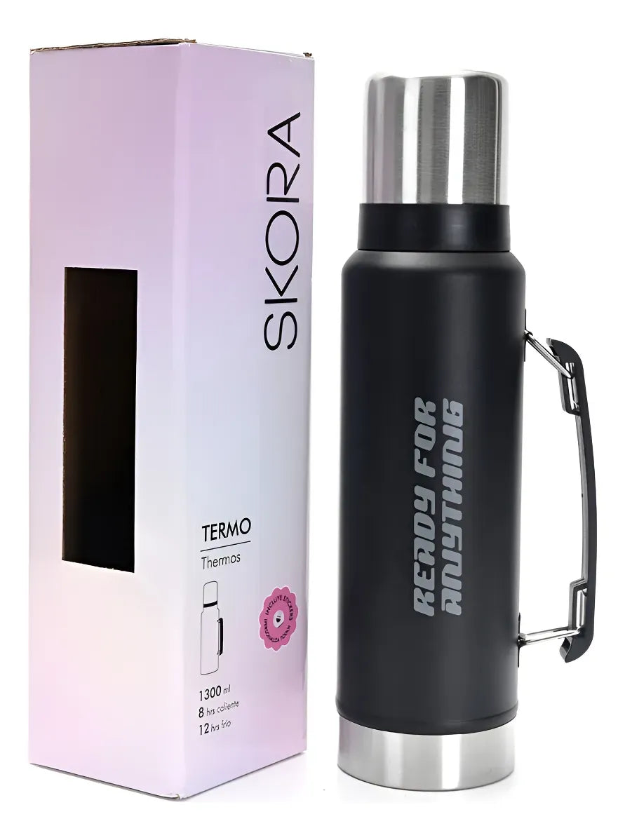 Skora Termo 1300ml Negro 40302