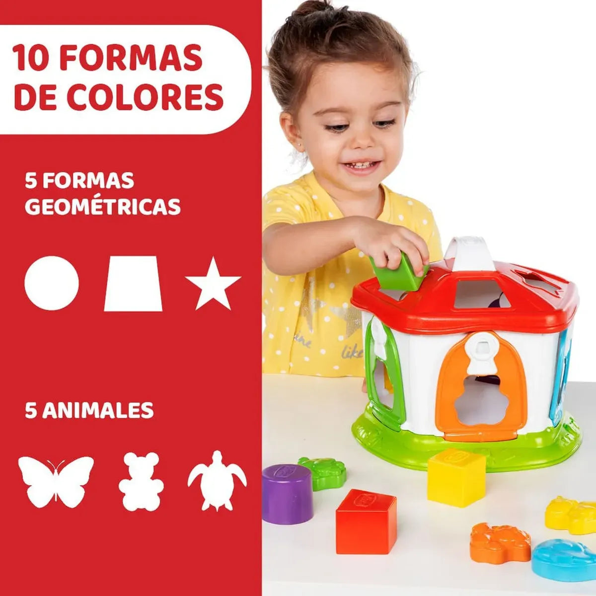 Chicco 2 En 1 Casita De Los Animales 96100