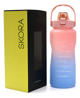 Botellon Motivacional Degrade Multicolor 2000ml 40577