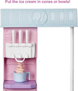 Muñeca Barbie Ice Cream Shop Heladería Hcn46 Mattel