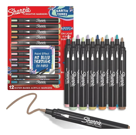 Sharpie Creative Markers X12 Earth 2209910