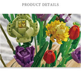 Panlos Brick Bloques Flores Bouquet 2093628