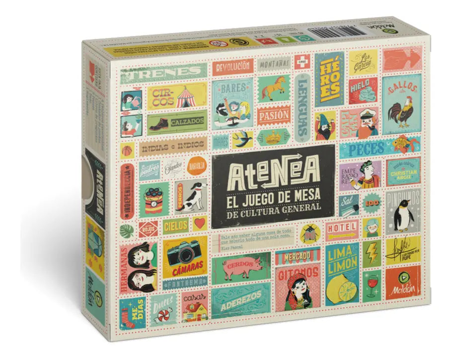 Juego De Mesa Atenea El Juego De Cultura General Maldon