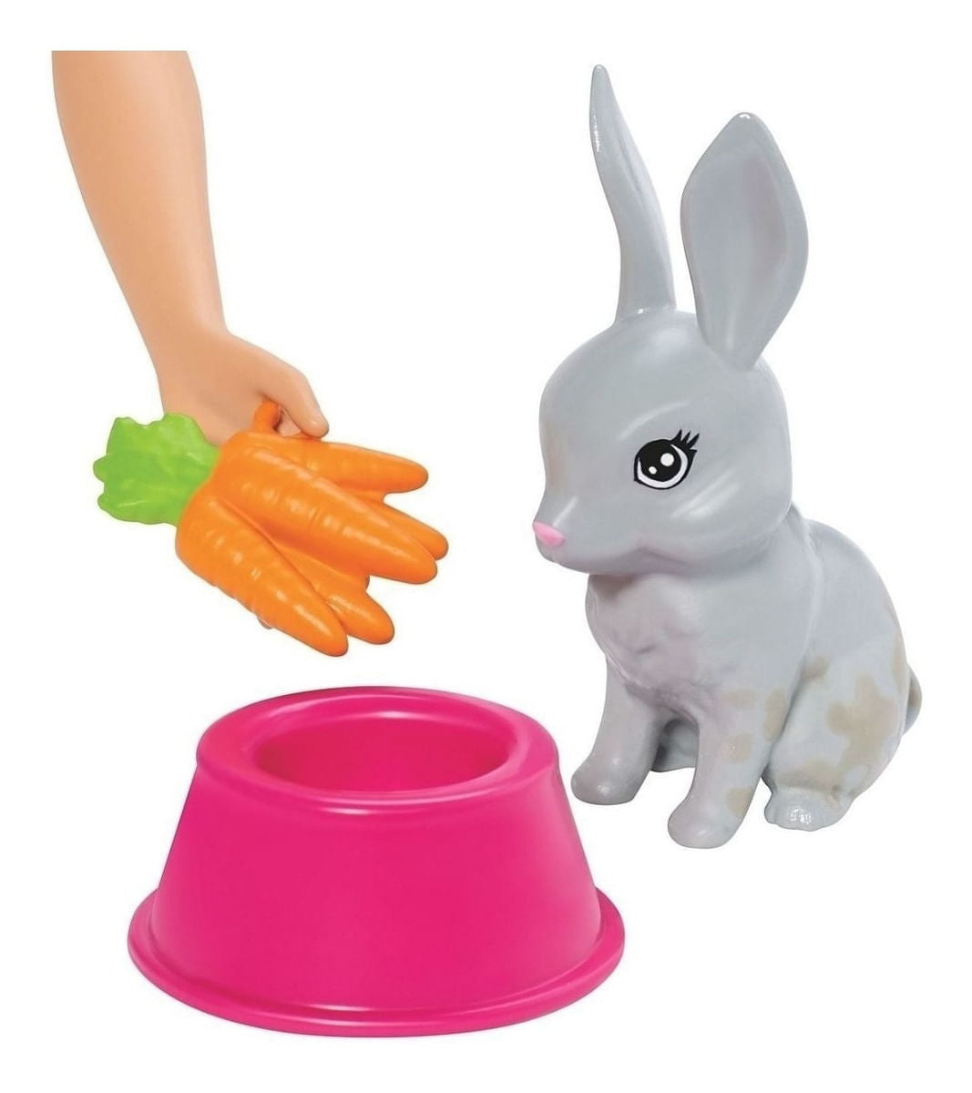 Muñeca Barbie Baño De Mascotas Fxh11 Mattel