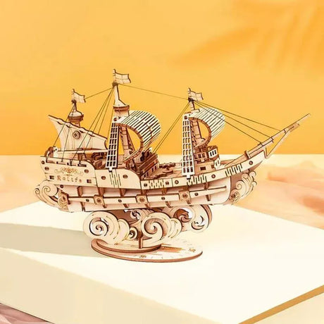 Robotime Puzzle 3d Velero Tg305 Rolife