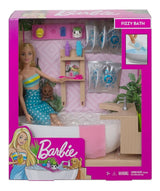 Muñeca Barbie Fizzy Bath Playset Con Bañera Gjn32 Mattel