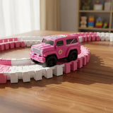 Pista con Coche Rosa para Niñas 51pzs 3067826