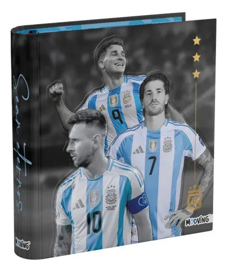 Mooving Carpeta Escolar 3x40 AFA Seleccion 1001229