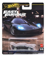 Hot Wheels Auto Rápidos y Furiosos HNW46