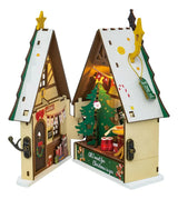 Robotime Rolife Puzzle 3d Casa Navideña Ds036