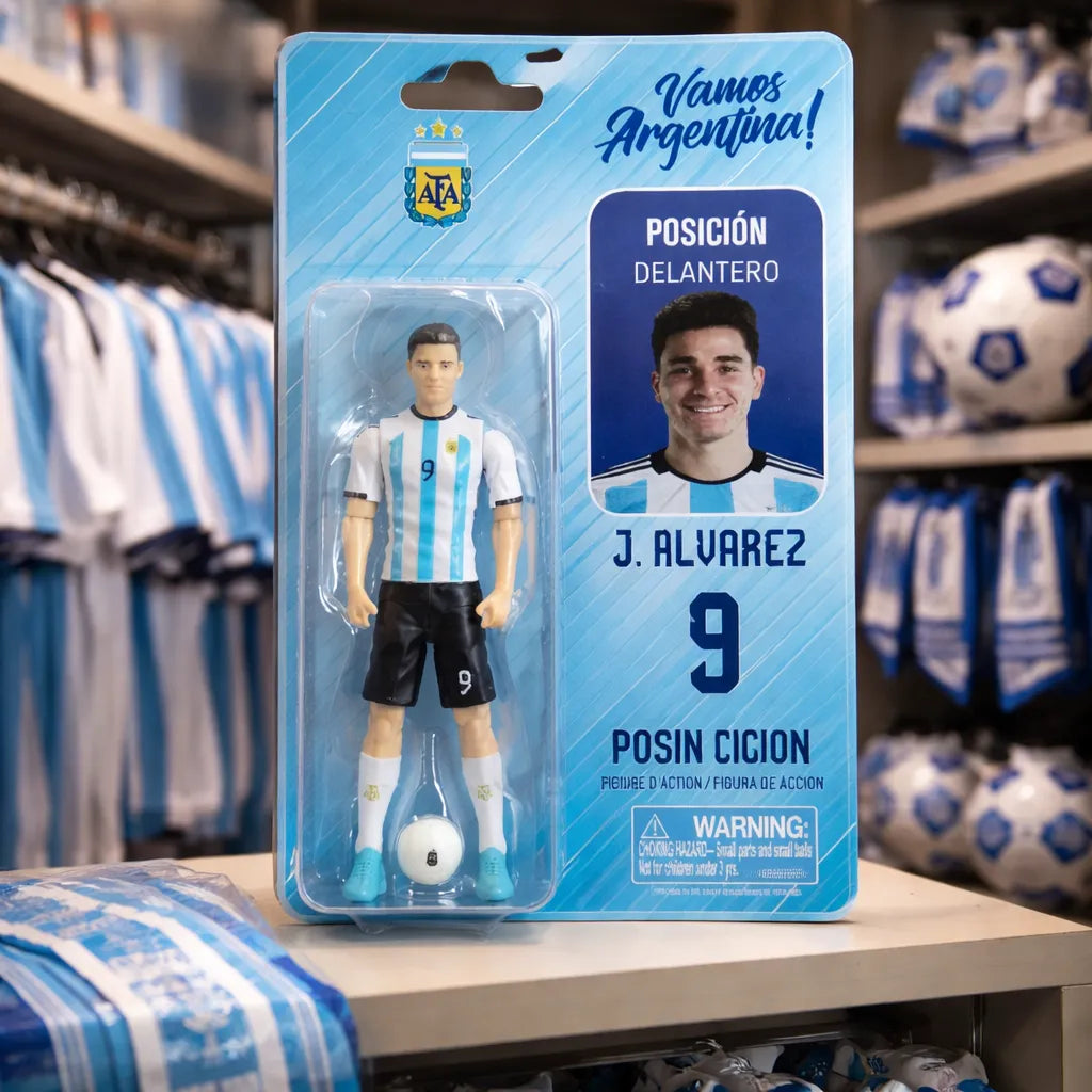 Figura AFA Julian Alvarez Sockers 10cm 82277