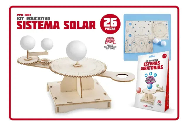 Kit Educativo Esferas Giratorias 26 Piezas PPD-1007