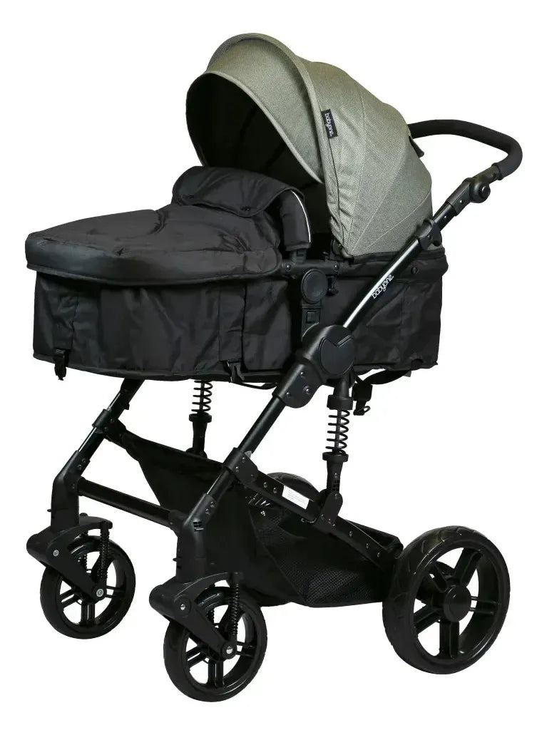Baby One Coche Laika travel system con base color verde C BOTS-032S