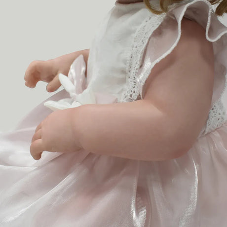 Muñeca Newborn 55 cm Realista con Cabello y Accesorios S43540