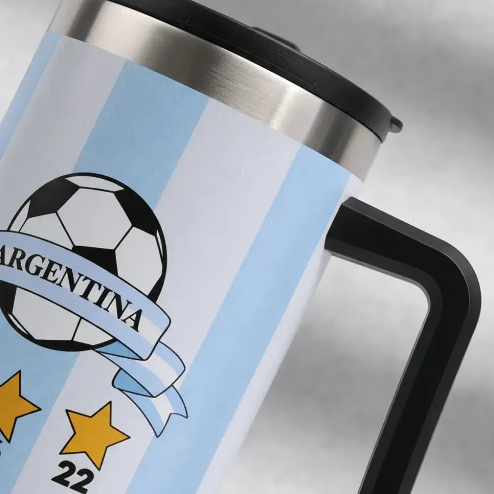 Vaso Térmico Argentina 900ml Cla1236 Celeste