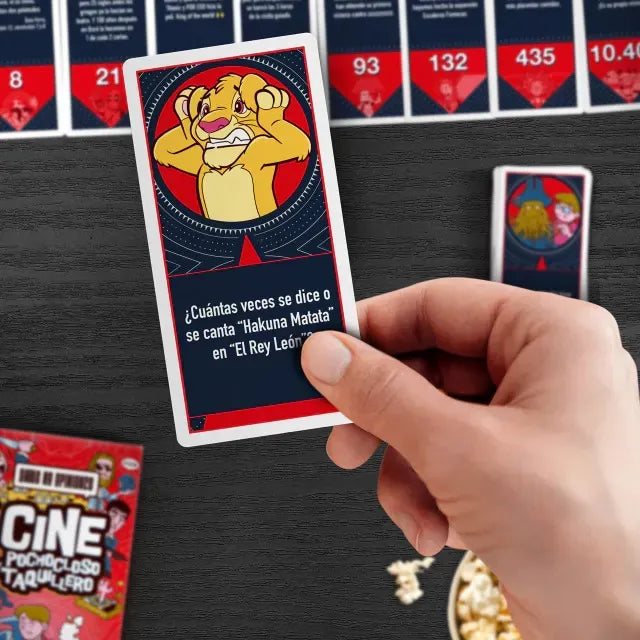 Juego Datos No Opiniones Cine Buro Bjack