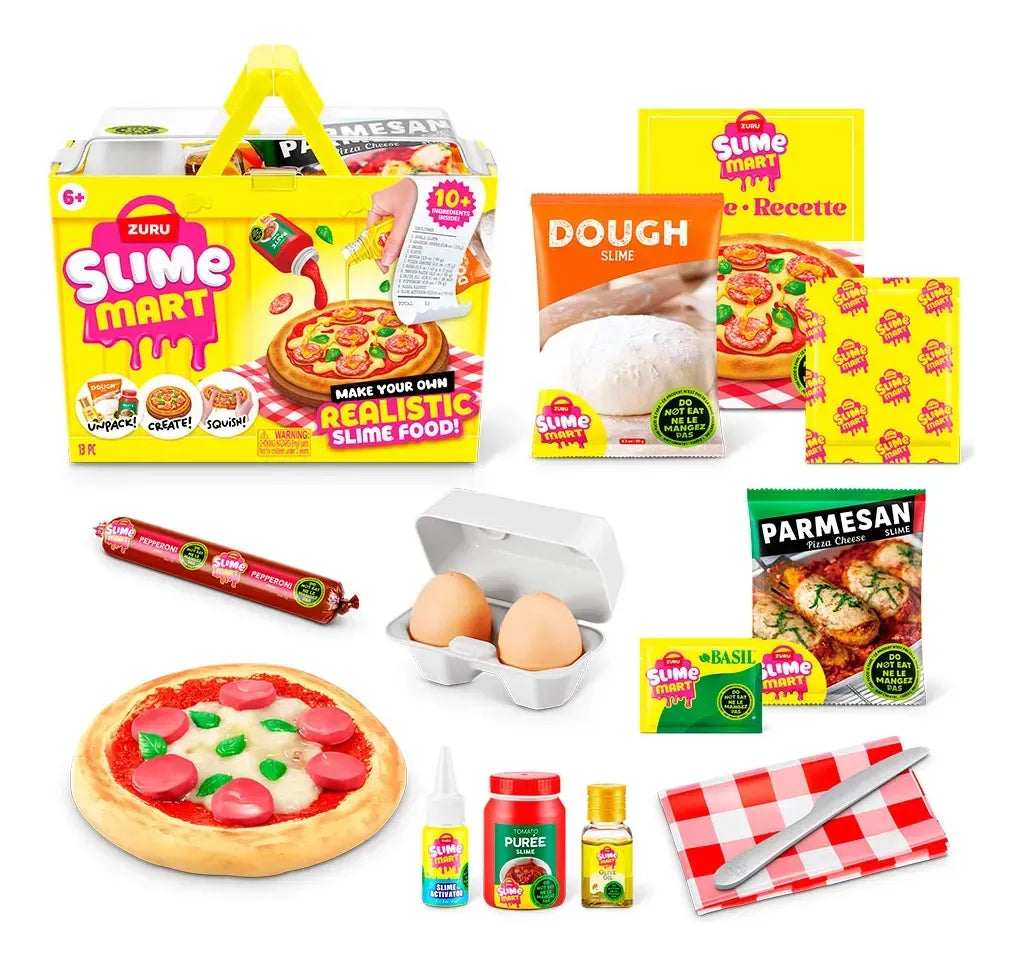 Slime Mart Canasto De Compras Pizza 6071