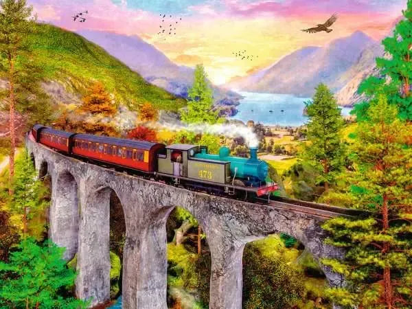 Ravensburger Puzzle 1500 Pzs Autumn Viaduct 12000795