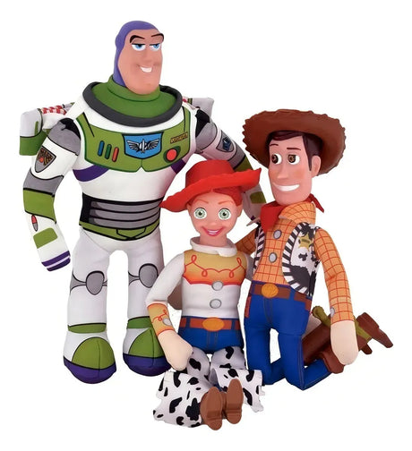 Combo Toy Story Muñeco Soft Jessie + Woody + Buzz